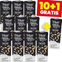Napój owsiany Plant White 1l PROSTY SKŁAD BEZ DODATKU CUKRU x10+1 GRATIS