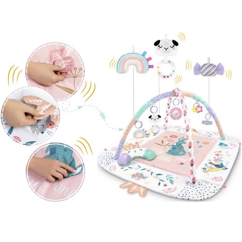 Mata interaktywna edukacyjna 110 x 100 cm Ptaszek Nukido na Arena.pl