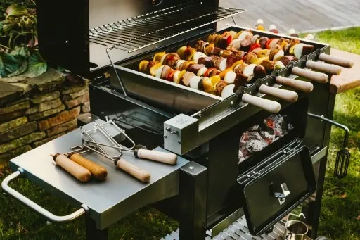 Zestaw do szaszłyków z napędem elektrycznym 5szpad zdjęcie 12