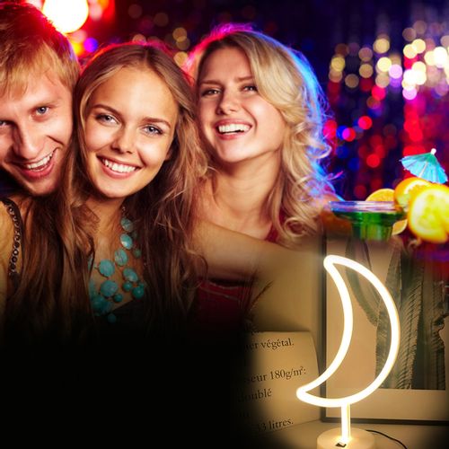 Neon Led Heckermann Stojący Półksiężyc na Arena.pl