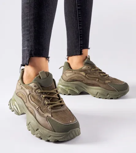 Zielone sneakersy Wolnut 36 na Arena.pl
