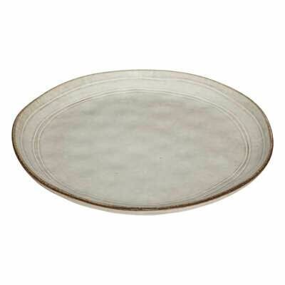 Talerz Flower szary 22cm na Arena.pl