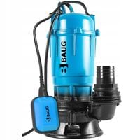 POMPA WODY CZYSTEJ BRUDNEJ SZAMBA ŚCIEKÓW Z ROZDRABNIACZEM ZATAPIALNA MOCNA