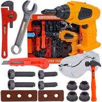 DZIECIĘCY ZESTAW MAJSTERKOWICZA ZABAWKI NARZĘDZIA MAJSTER WARSZTAT