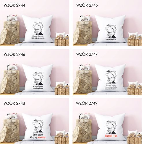 Poduszka z nadrukiem PREZENT ARTHUR SCHOPENHAUER na Arena.pl