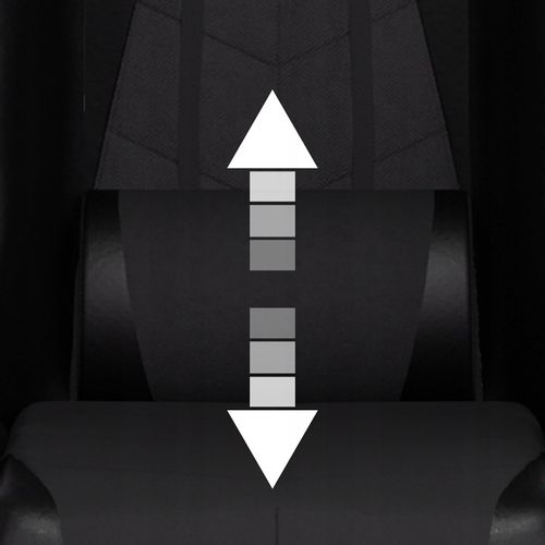 FOTEL GAMINGOWY CYBER CHAIRS SELECT RED - CZARNY - BIUROWY na Arena.pl