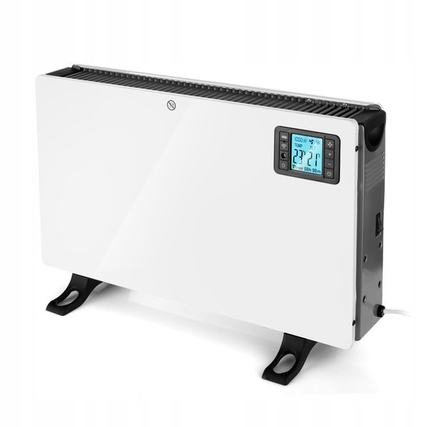 GRZEJNIK ELEKTRYCZNY KONWEKTOROWY TIMER TERMOSTAT PILOT MOCNY 2000W TURBO zdjęcie 6