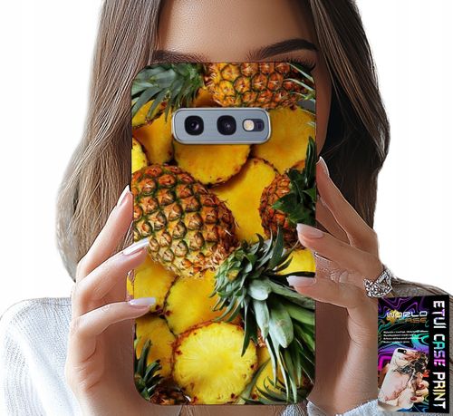 ETUI DO SAMSUNG GALAXY S10E - ANANAS OWOCOWY CASE OBUDOWA + FOLIA na Arena.pl