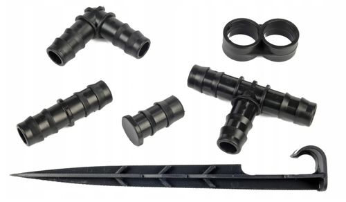 Uchwyty do linii rury kroplującej 100 16mm szpilki na Arena.pl