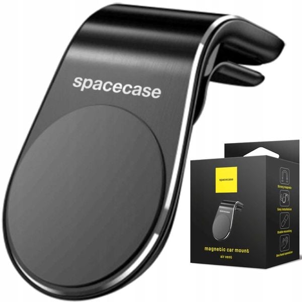 Spacecase Car Holder Sc03 Air Vent Magnetic Black zdjęcie 1