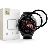szkło hybrydowe tech-protect glass flex+ 2-pack na garmin forerunner