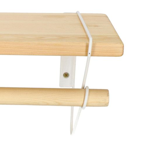 Półka Bish biała naturalna na Arena.pl