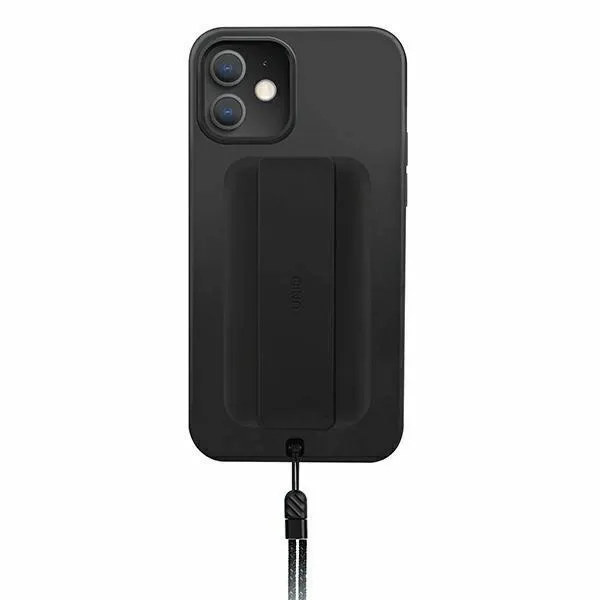 Etui Uniq Heldro na iPhone 12 mini - czarne zdjęcie 1
