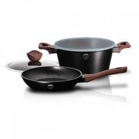 garnek + patelnia granitowa berlinger haus bh-6782