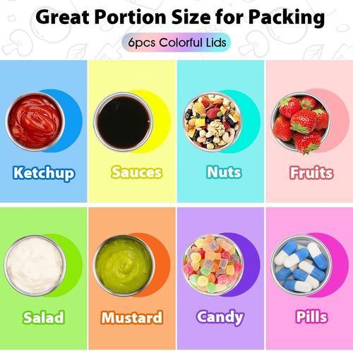 1x Pojemnik na sosy dipy przekąski przyprawy- STAL NIERDZEWNA+SILIKON- 70ml na Arena.pl