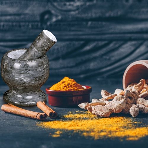 MOŹDZIERZ KUCHENNY KAMIENNY TŁUCZEK DO UCIERANIA PRZYPRAW ZIÓŁ na Arena.pl