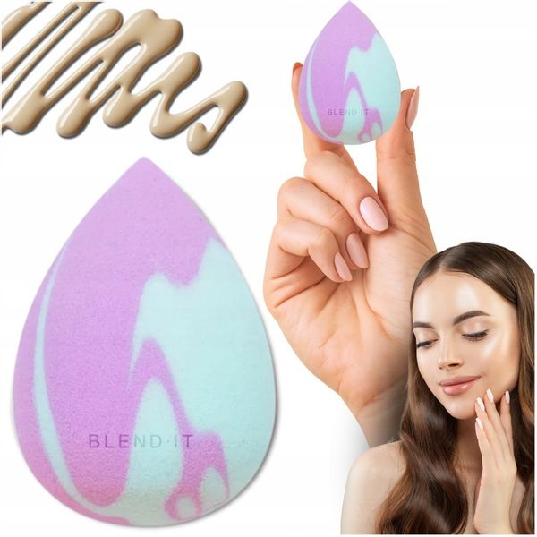 BLEND IT Sponge MARBLE SLIM VIOLET SUN BLEND IT Gąbka do makijażu zdjęcie 1