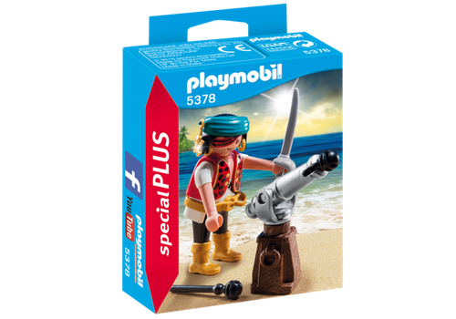 Playmobil Pirat z armatą na Arena.pl