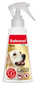 Bezpieczny preparat przeciw pchłom i kleszczom dla psa Sabunol Spray 100ml