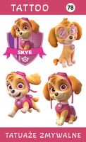 Tatuaże zmywalne Psi Patrol