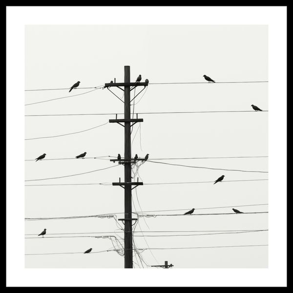 Plakat 40x40cm Symfonia na Drutach zdjęcie 3