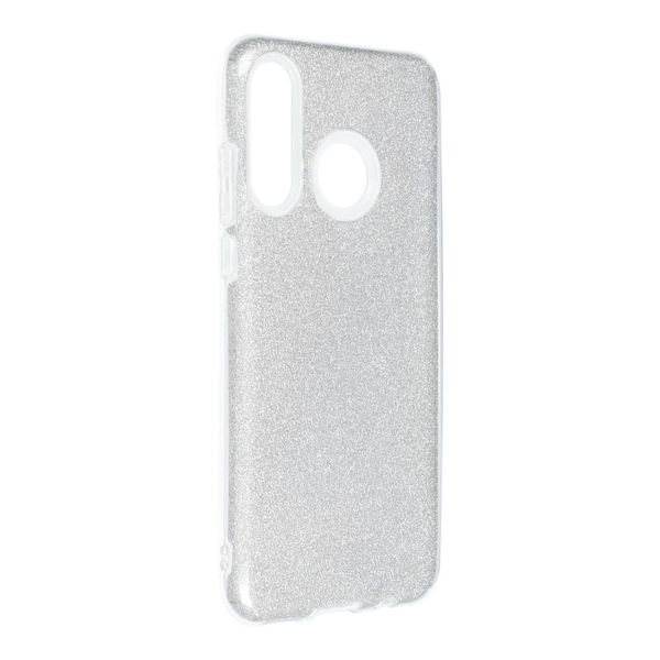 Futerał SHINING do HUAWEI P30 Lite srebrny zdjęcie 1