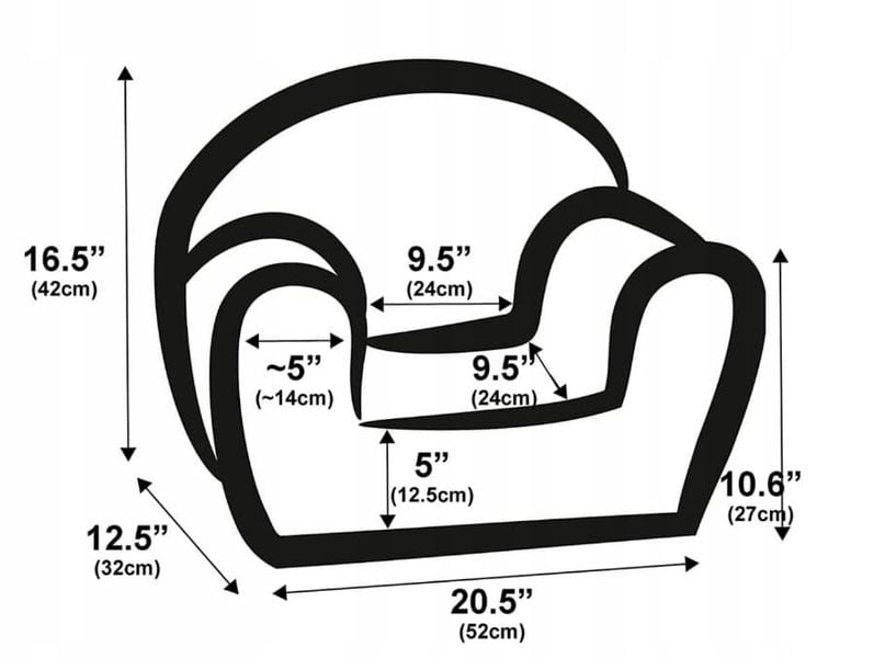 fotelik dla dziecka samochodzik MAŁPISZON zdjęcie 2
