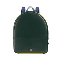 Miejski Damski plecak dwukomorowy skórzany DUDU