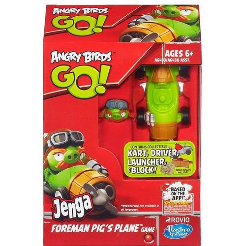 Angry Birds Go! Jenga Foreman Pig'S Plane na Arena.pl
