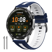 Pasek do HAMMER Watch 2 Military Edition silikonowy opaska na zegarek 22mm