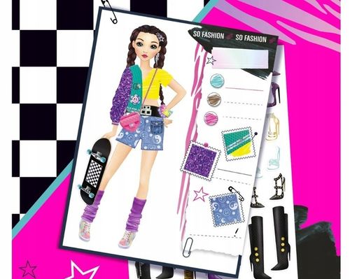 EPEE PROJEKT MODA zestaw kreatywny SZKICOWNIK dla dziewczynki +6 lat na Arena.pl