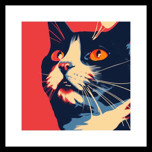 Plakat 30x30cm Szok zdjęcie 3