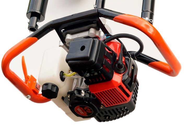 Wiertnica spalinowa ŚWIDER SPALINOWY + 3 wiertła 10/20/30cm przedłużka zdjęcie 9