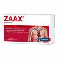 ZAAX 30 kaps na krążenie krwi naturalne pochodzenie suplem.diety
