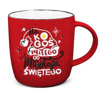 kubek ceram Coś miłego od Mikołaja Boże Narodzenie UP-016