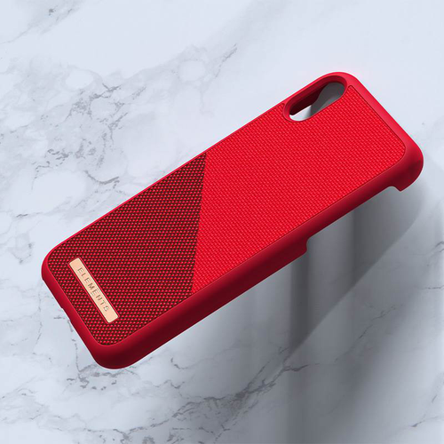 Materiałowe etui do iPhone XR (Red) #0 na Arena.pl