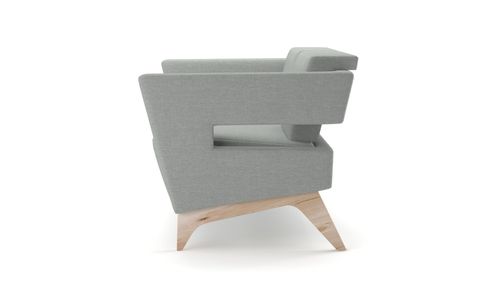 Sofa Loop 158cm szara jasna D2 na Arena.pl