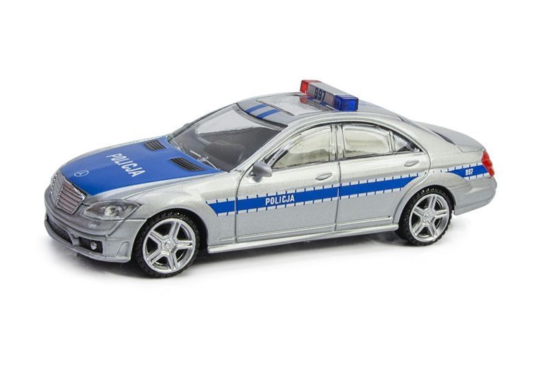 Mercedes S 63 AMG Policja Rastar 37100 skala 1:43 zdjęcie 1