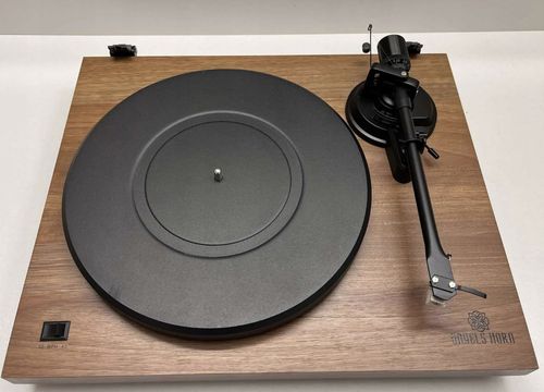 Gramofon ANGELS HORN HP-H019 z przedwzmacniaczem, 33 i 45 obr./min Brązowy na Arena.pl
