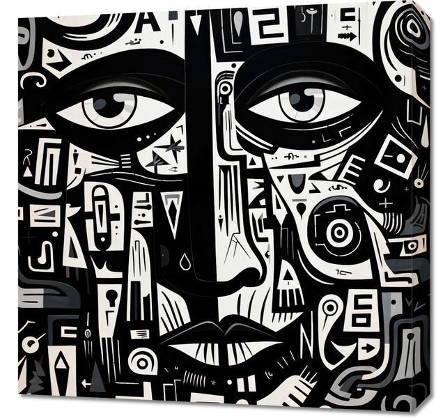 Obraz 60x60cm Labirynt Myśli zdjęcie 1
