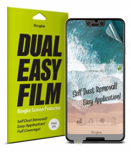 ETUI GOOGLE PIXEL 3 XL RINGKE ONYX + 2X FOLIA EASY na Arena.pl