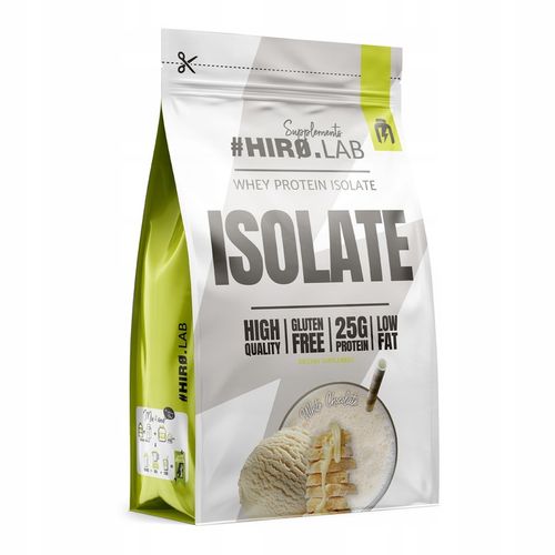 Izolat Białka BIAŁKO 700 g WPI Whey Protein Isolate Biała Czekolada Hiro na Arena.pl