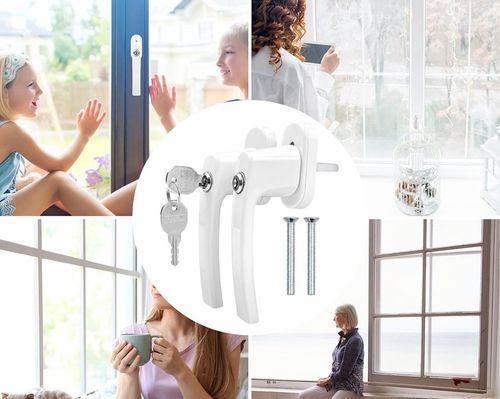 KLAMKA DO OKNA OKIENNA Z KLUCZYKIEM NA KLUCZ ZAMKIEM ZABEZPIECZENIEM na Arena.pl