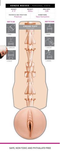 fleshlight girls - kenzie reeves creampuff na Arena.pl