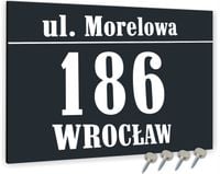 Tabliczka ADRESOWA ALUMINIOWA Tablica NUMER DOMU