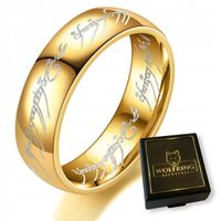 PIERŚCIEŃ WŁADCA z Wolframu WOLFRING EU19 US09