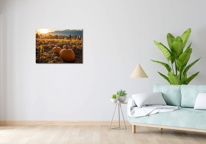 Obraz 70x50cm Złota Jesień zdjęcie 2