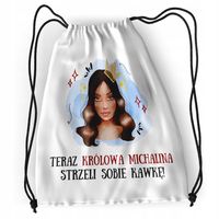 Plecak Dla Michaliny Sportowy Szkolny Worek Torba Z Nadrukiem Ze Zdjęciem