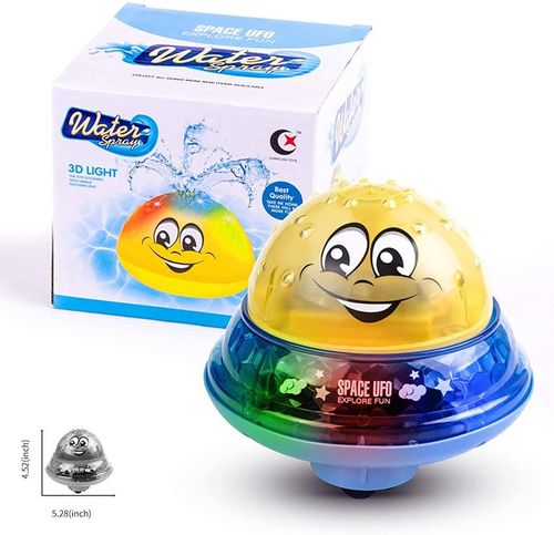 Ośmiorniczka UFO Fontanna LED Zabawka do Kąpieli na Arena.pl