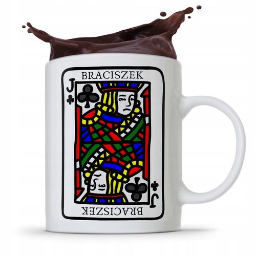 Kubek Prezent Dla Brata Braciszka Karta Z Nadrukiem Ze Zdjęciem na Arena.pl